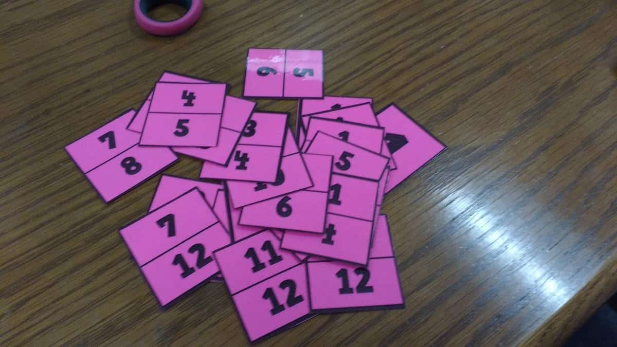Fraction War Math Card Game (Free Printable PDF)