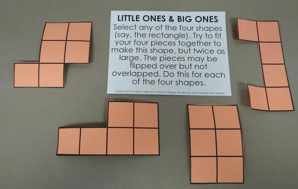 Little Ones and Big Ones Puzzle
