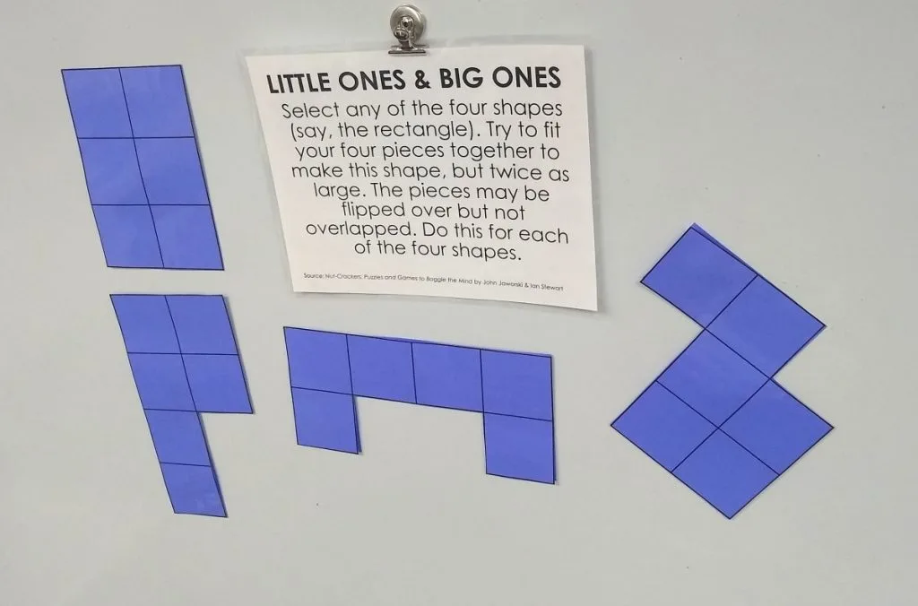 Little Ones and Big Ones Puzzle

