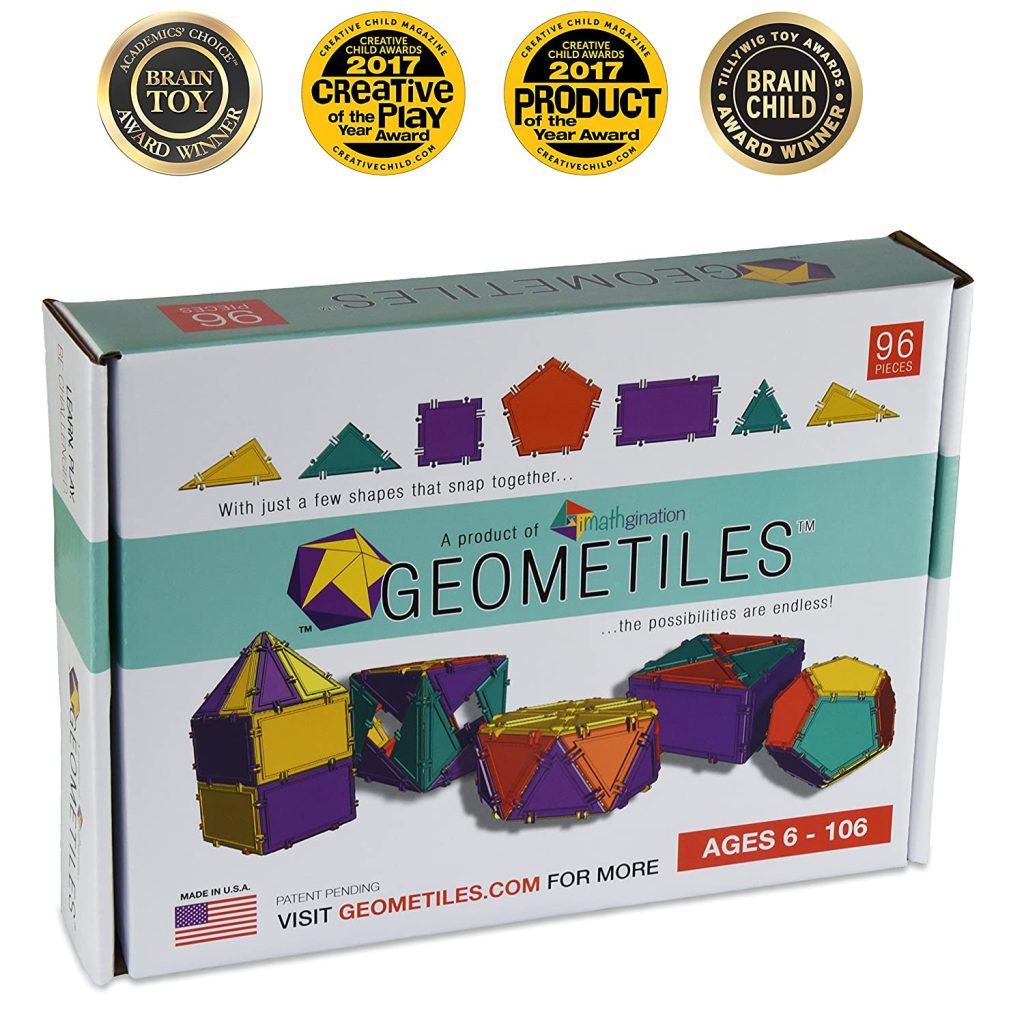 geometiles product box. 