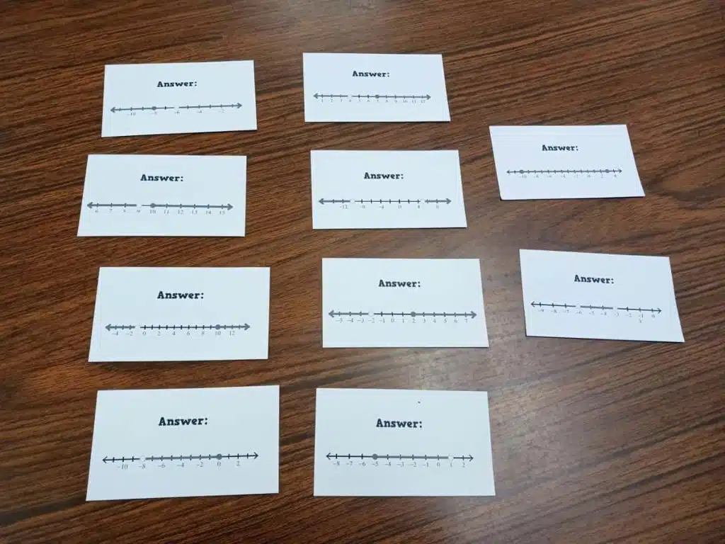 compound inequalities activity