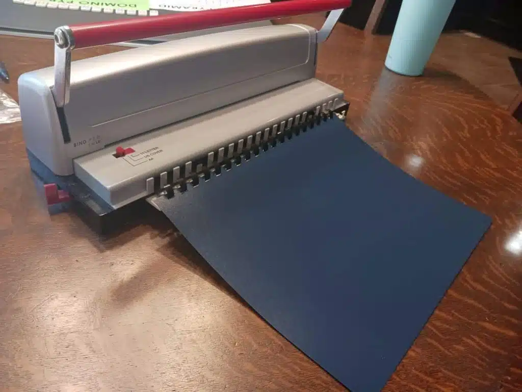 binding machine 