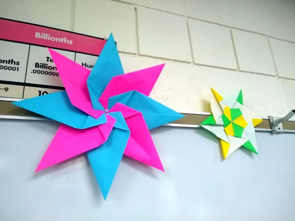 origami stars 
