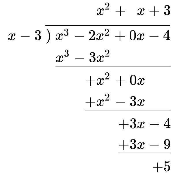 polynomial long division example. 