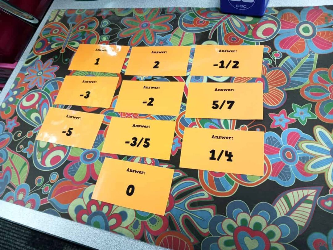 Average Rate Of Change Self Checking Question Stack Activity Math Love