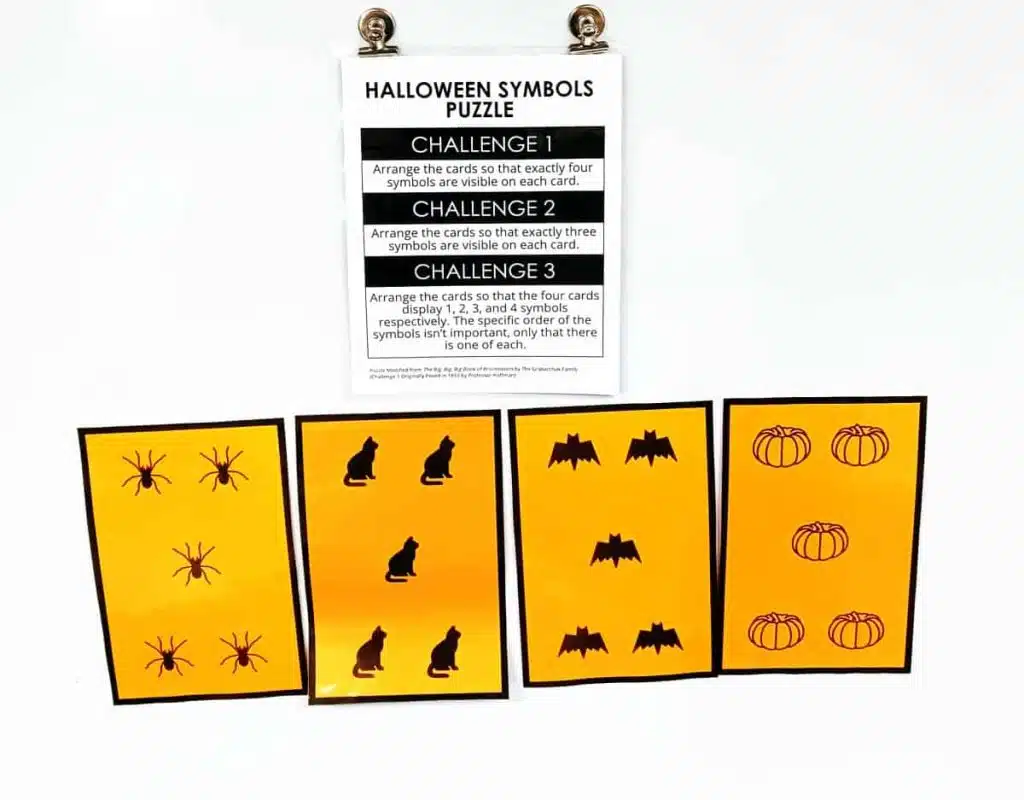 Halloween Symbols Puzzle