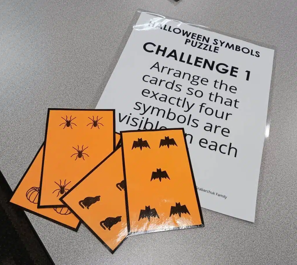 Halloween Symbols Puzzle