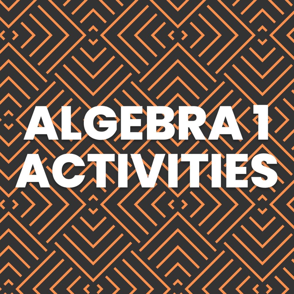 algebra 1 activities