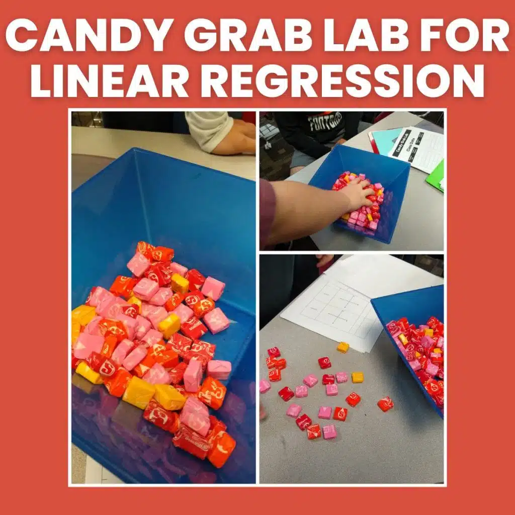 candy grab lab for linear regression 