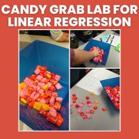 candy grab lab for linear regression