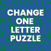 change on letter puzzle. 