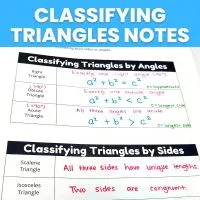 classifying triangles notes. 