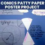 conics patty paper poster project