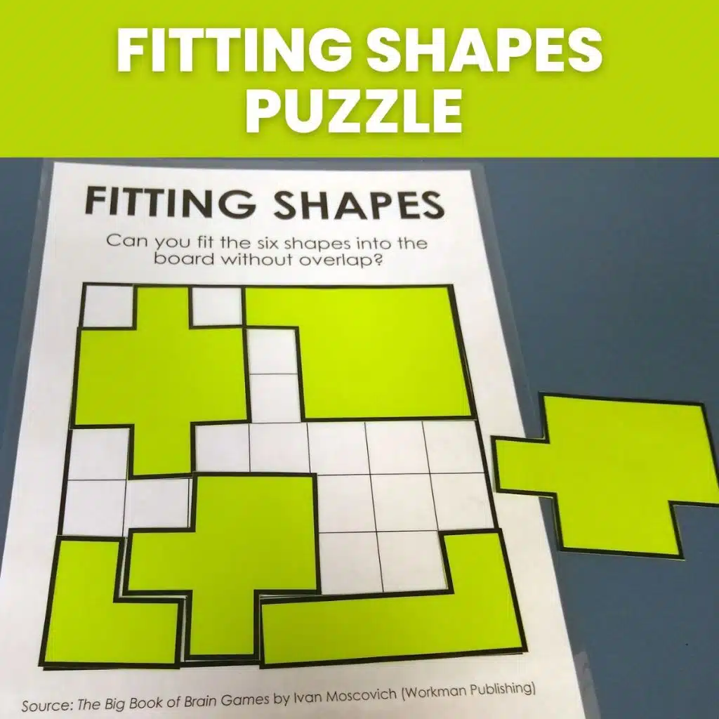 fitting shapes geometry puzzle 