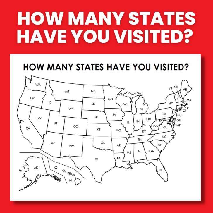 how many states have you visited data collection activity