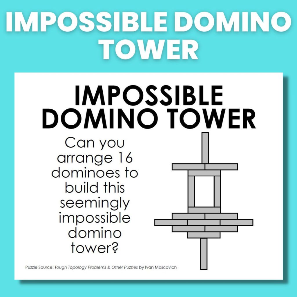 impossible domino tower challenge 