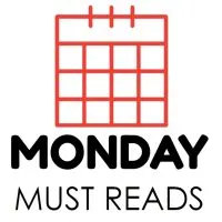 monday must reads with clipart of blank calendar. 