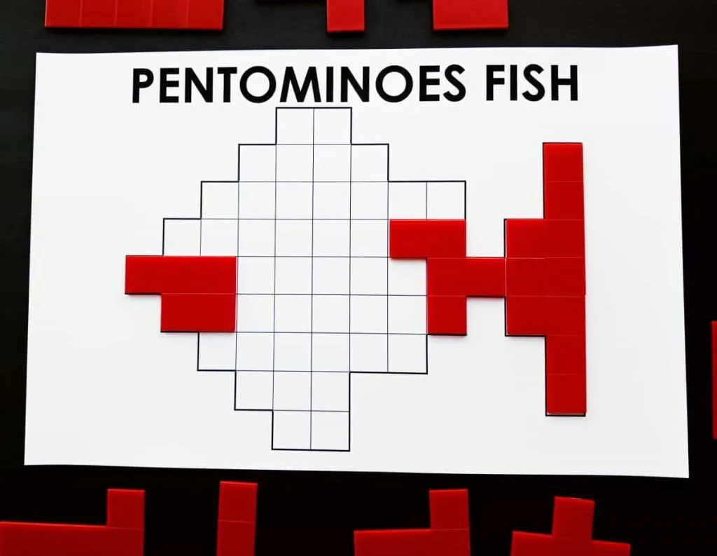 pentominoes fish puzzle