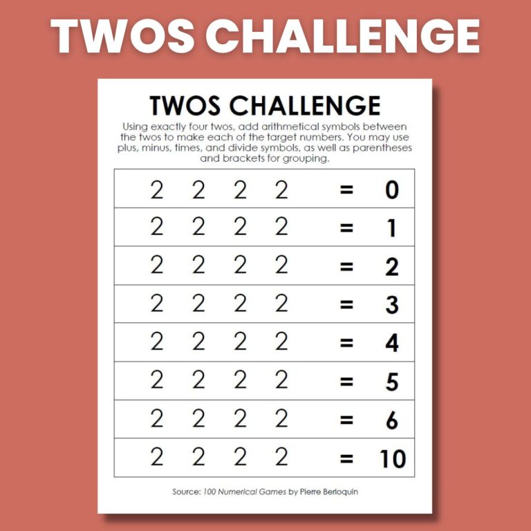 twos challenge