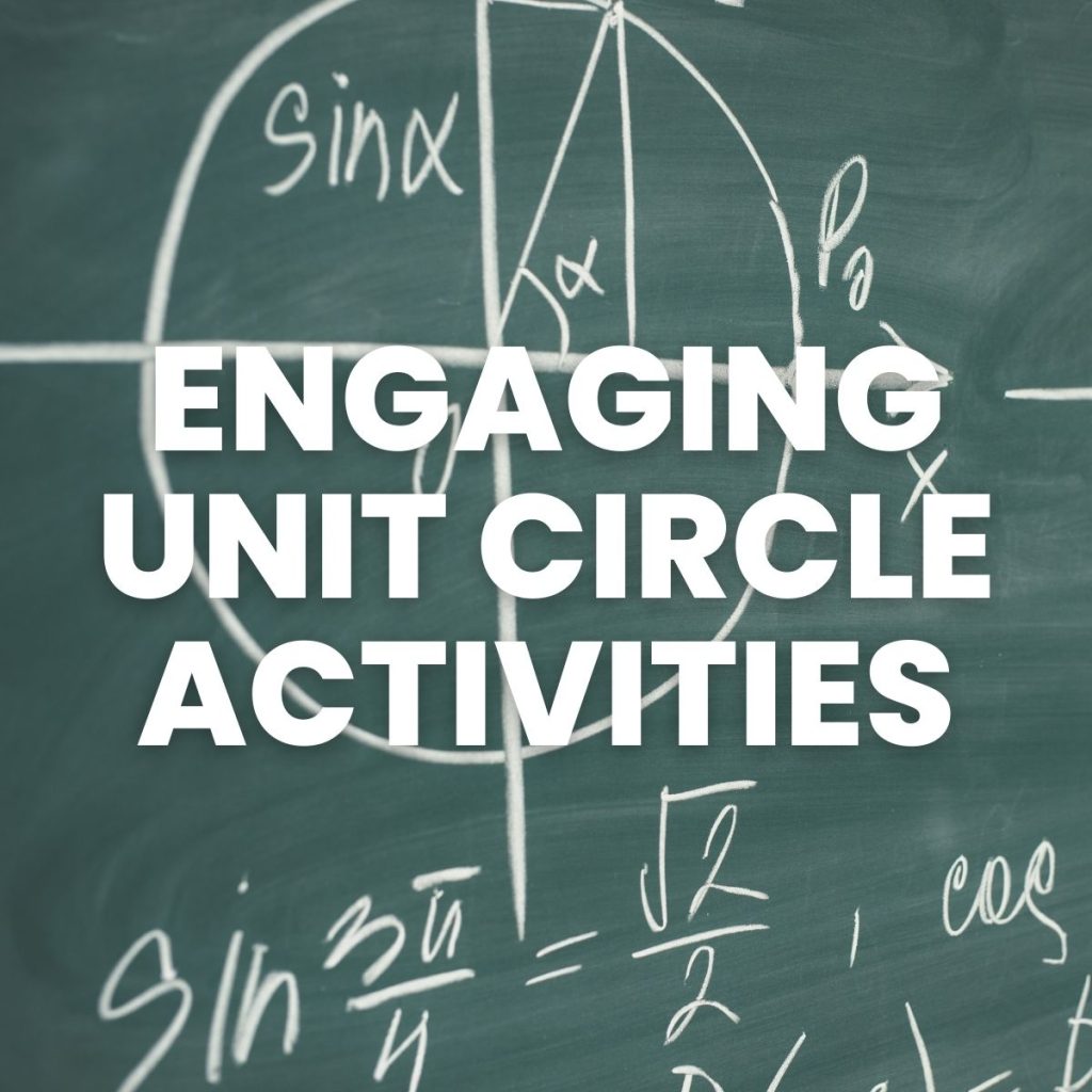 engaging unit circle activities. 