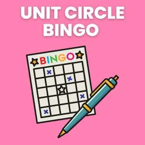 unit circle bingo game