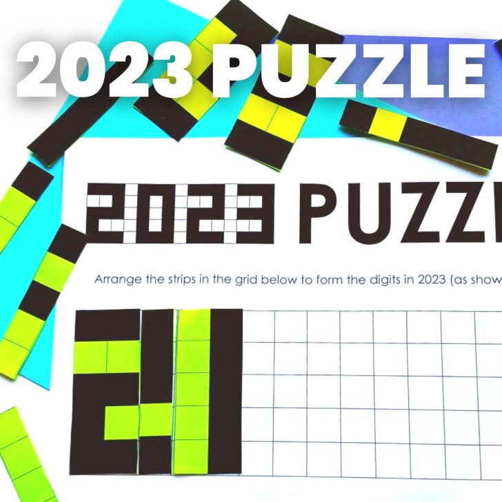 partially solved 2023 puzzle 