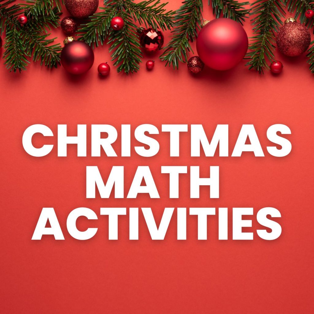 christmas math activities 