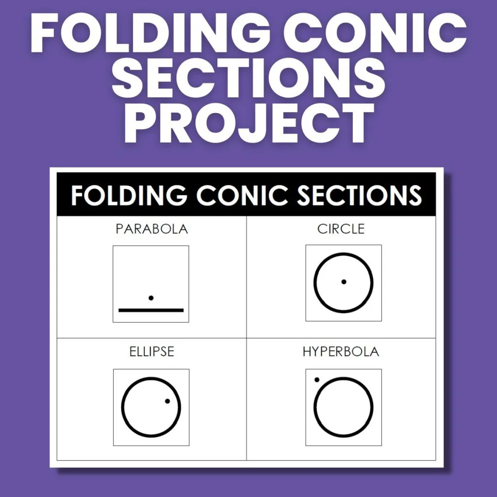 folding conic sections project