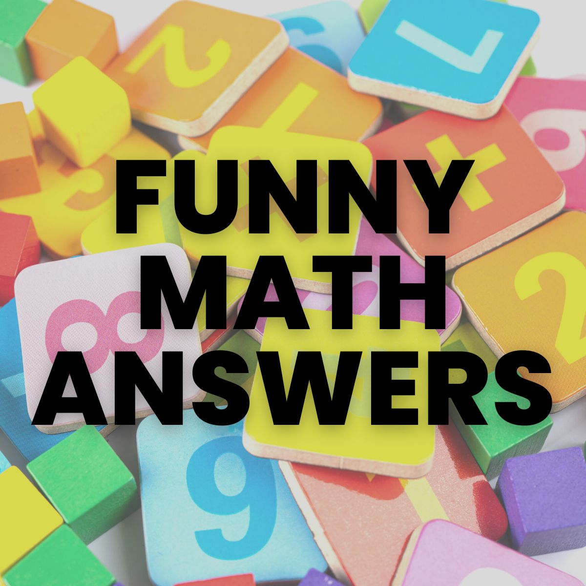Funny Math Answers | Math = Love