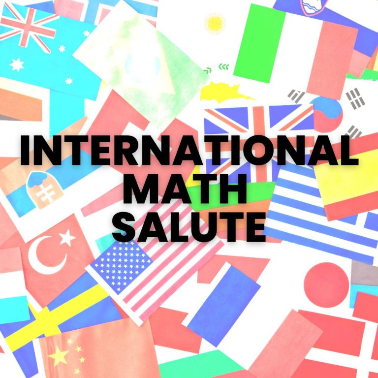 international math salute