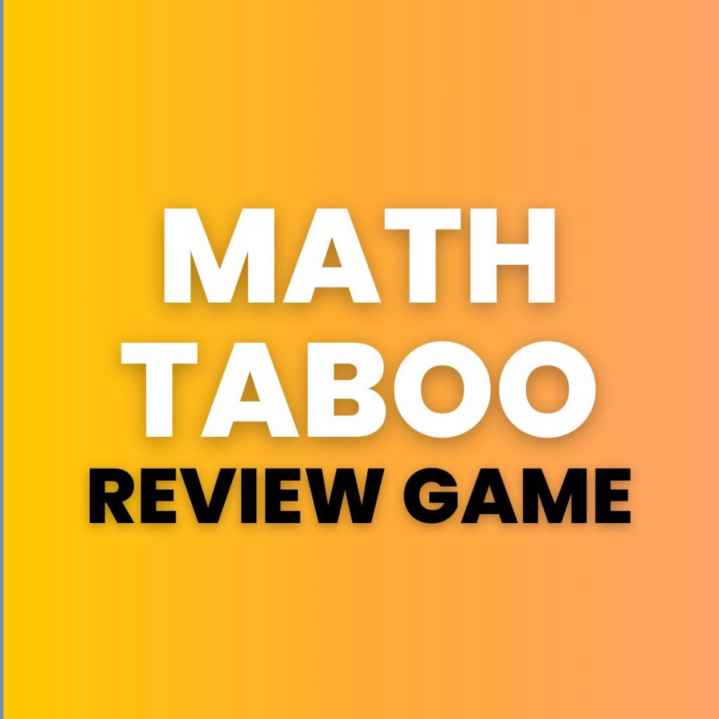 math taboo