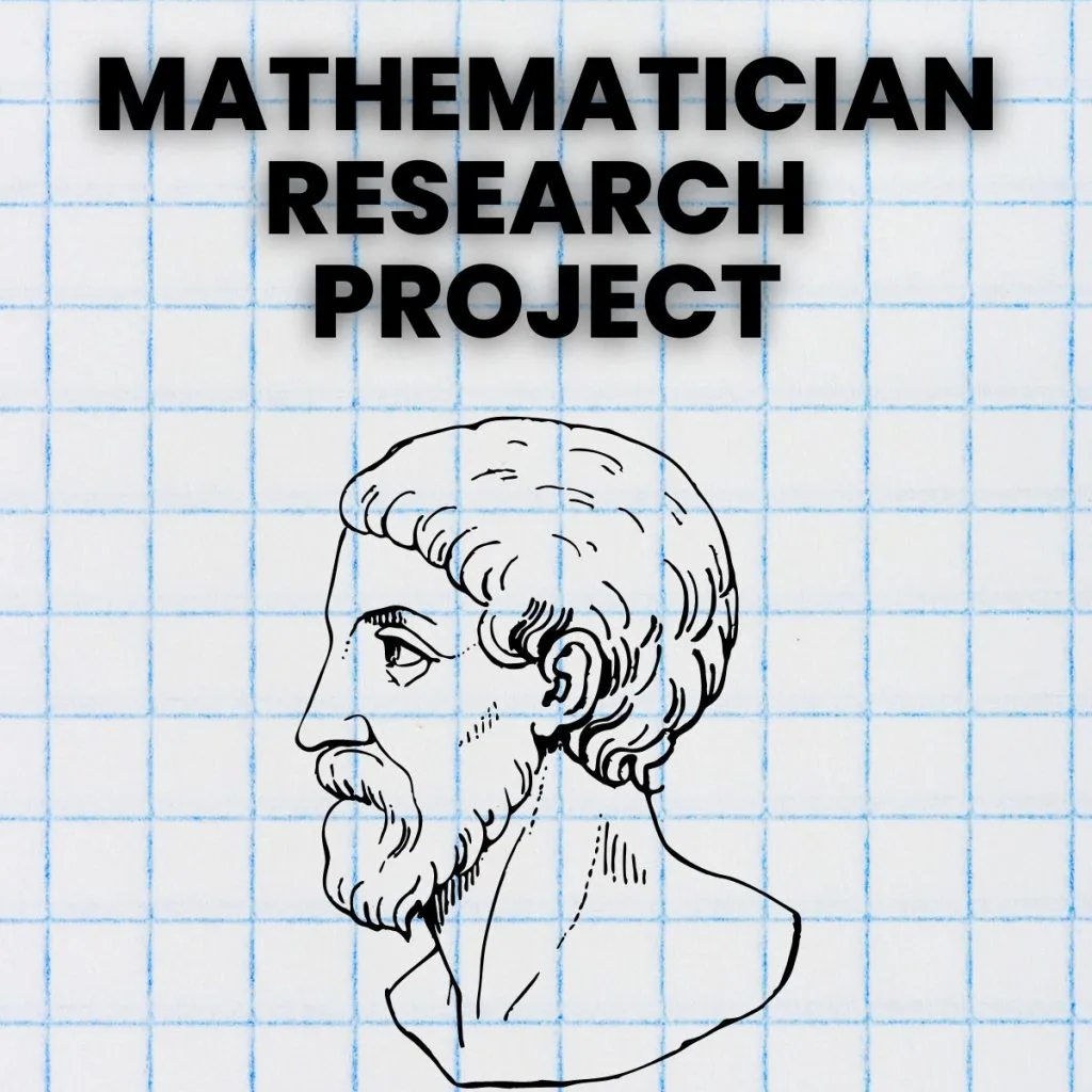 math project cover page