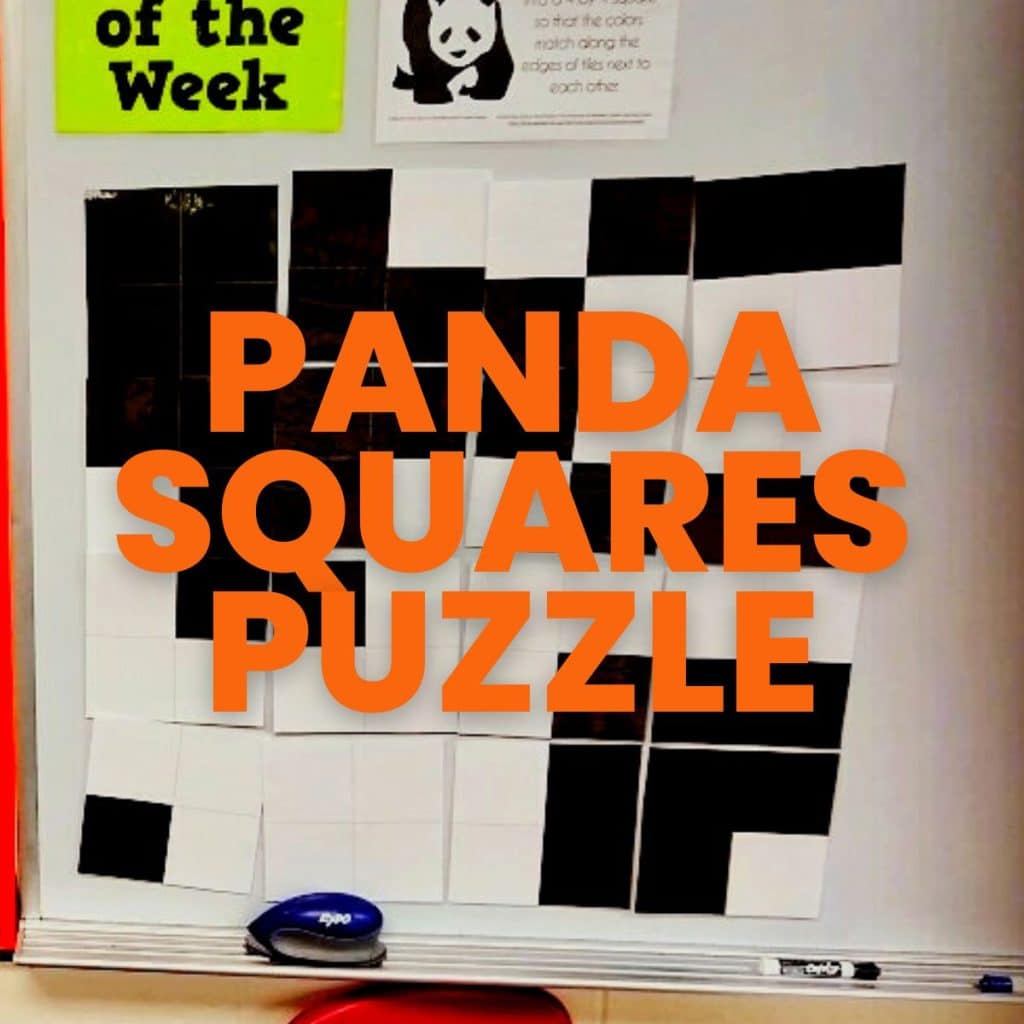 panda squares puzzle 