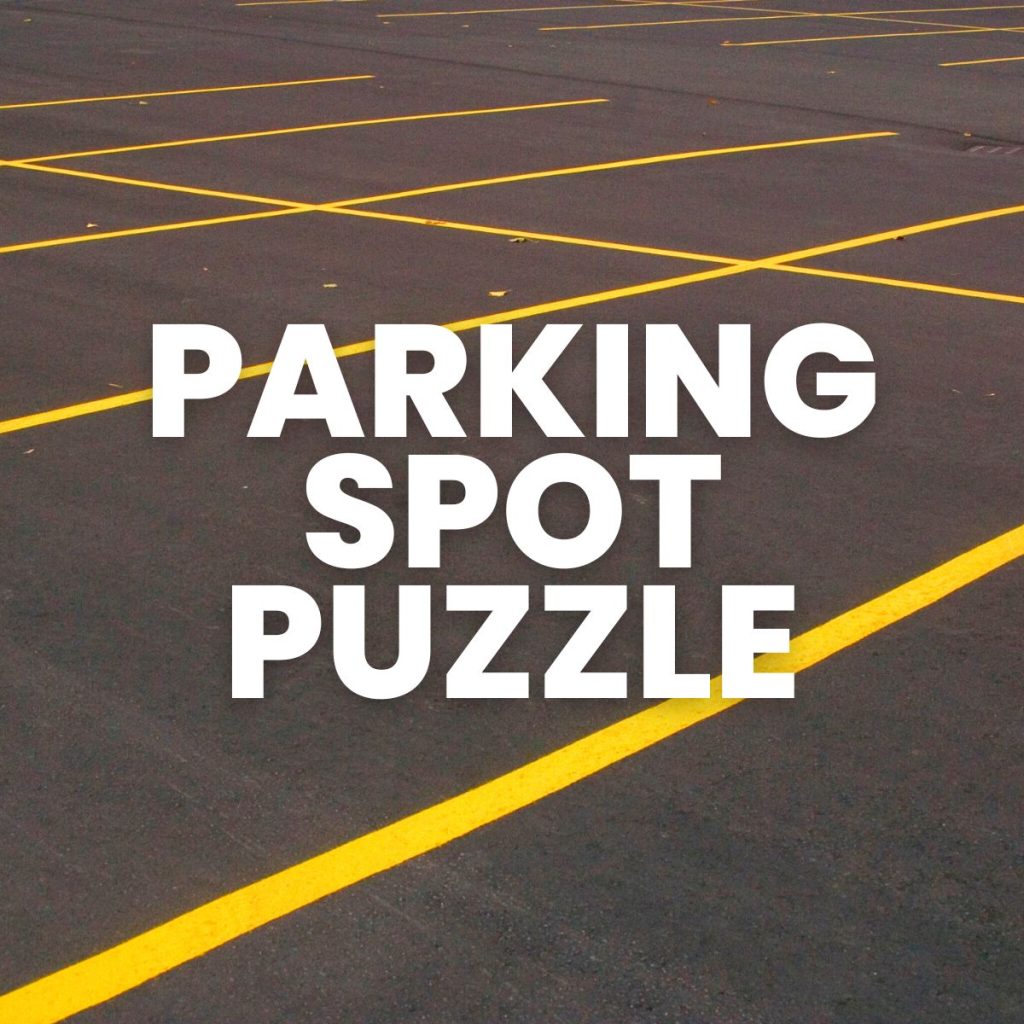 parking spot brainteaser puzzle