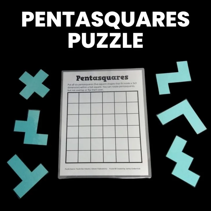 pentasquares puzzle