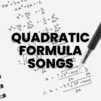 quadratics math problem photograph with text 
