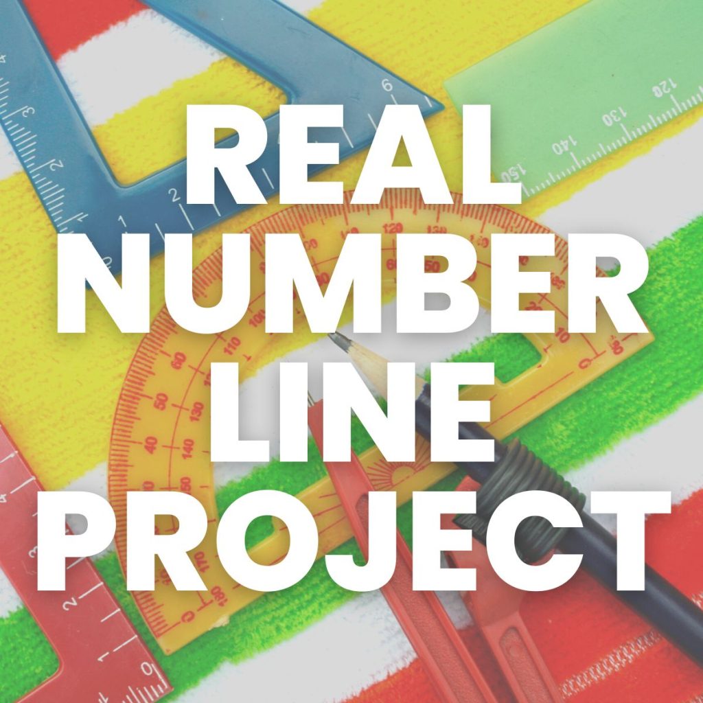 real number line project