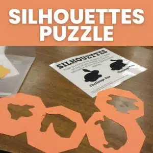 silhouettes puzzle