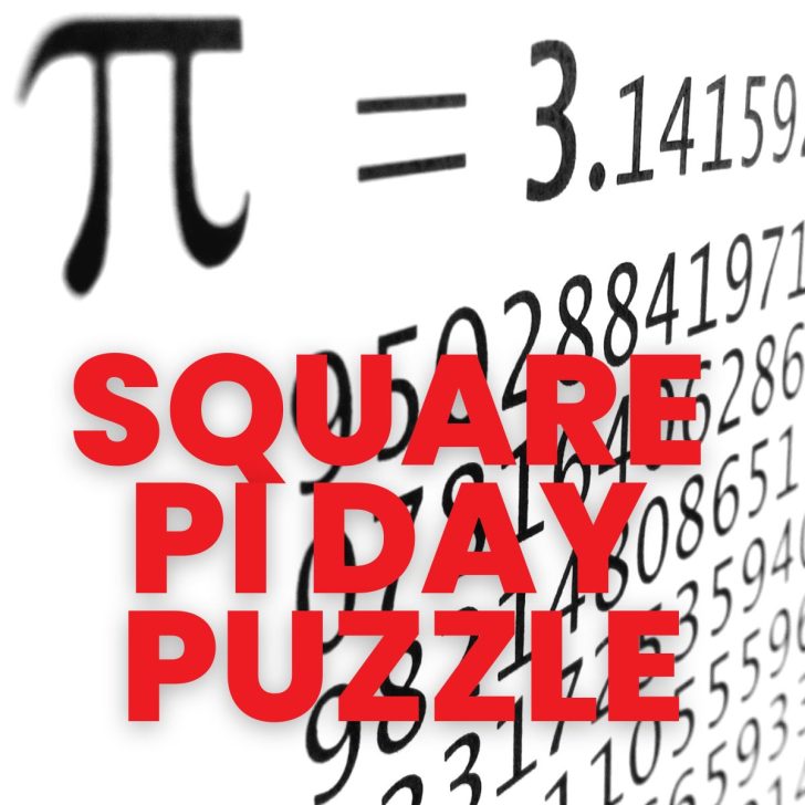 square pi day puzzle