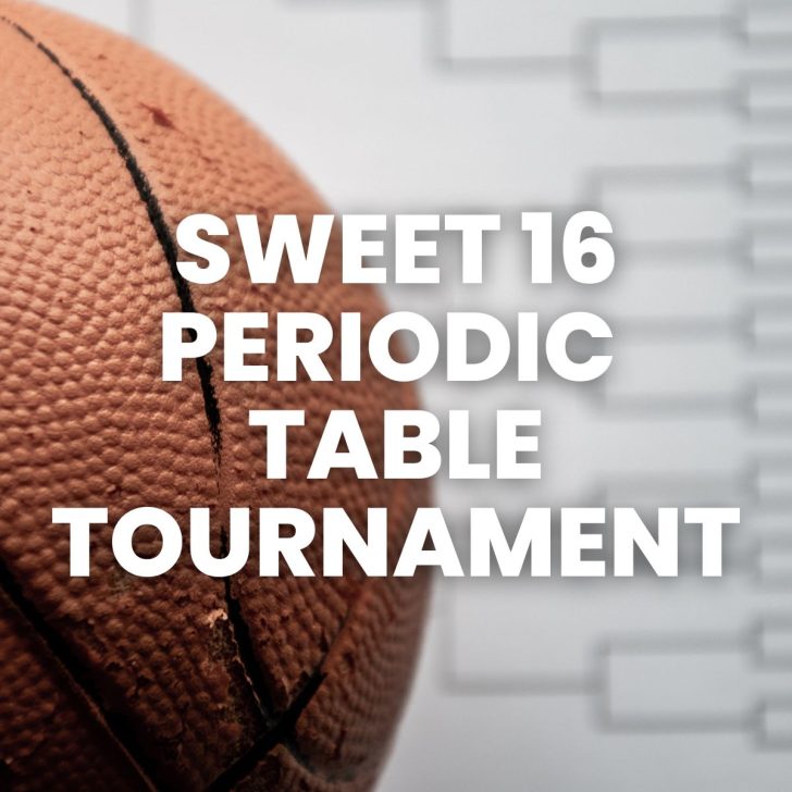 sweet 16 periodic table tournament