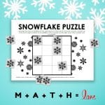 snowflake puzzle