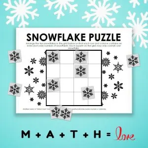snowflake puzzle