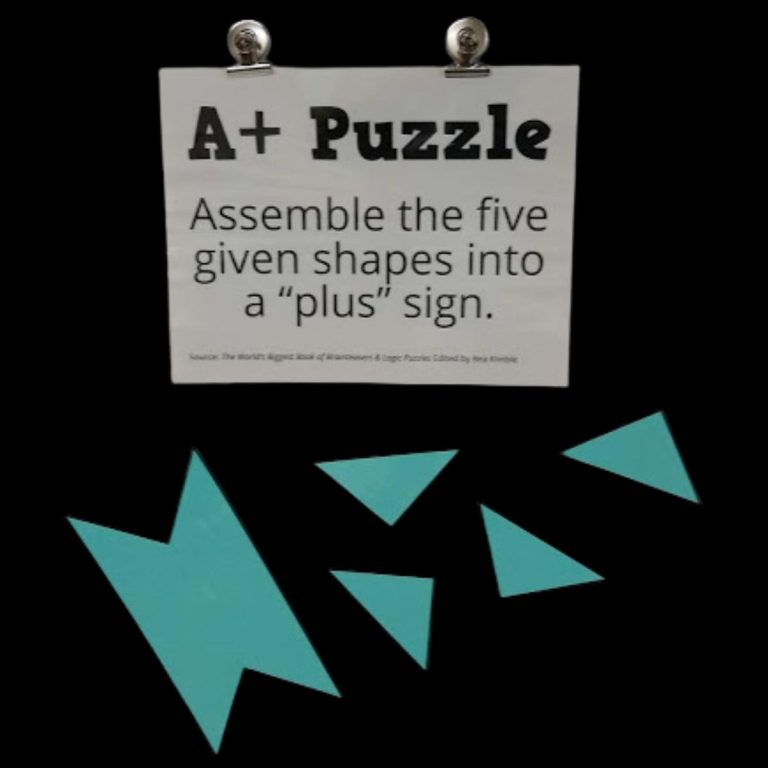 a plus puzzle