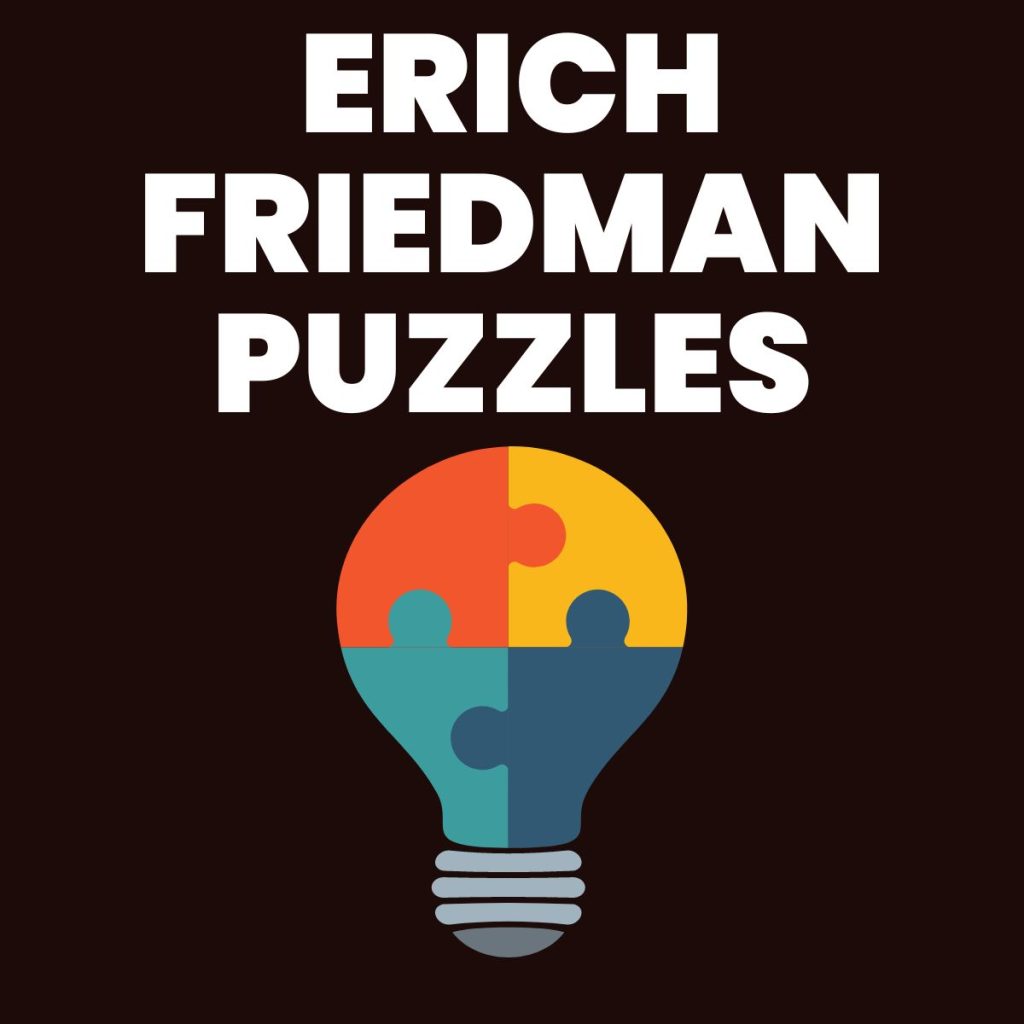 erich friedman puzzles