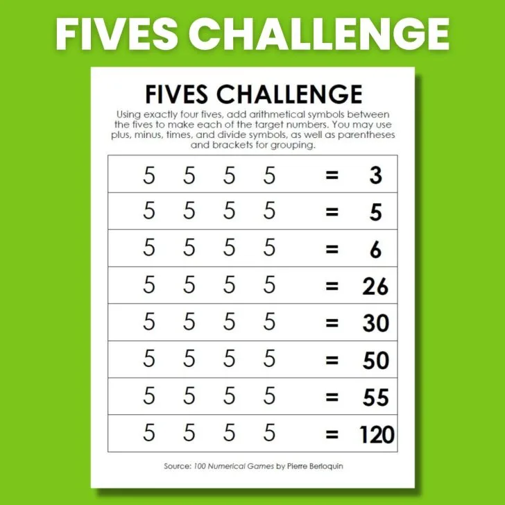 fives-challenge-puzzle-math-love