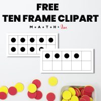 free ten frame clipart