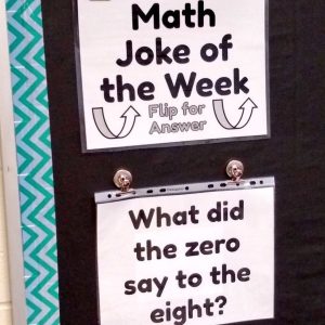 math joke of the week posters
