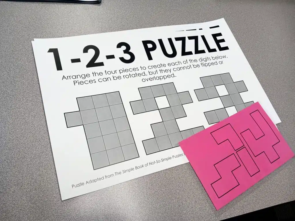 1-2-3 puzzle