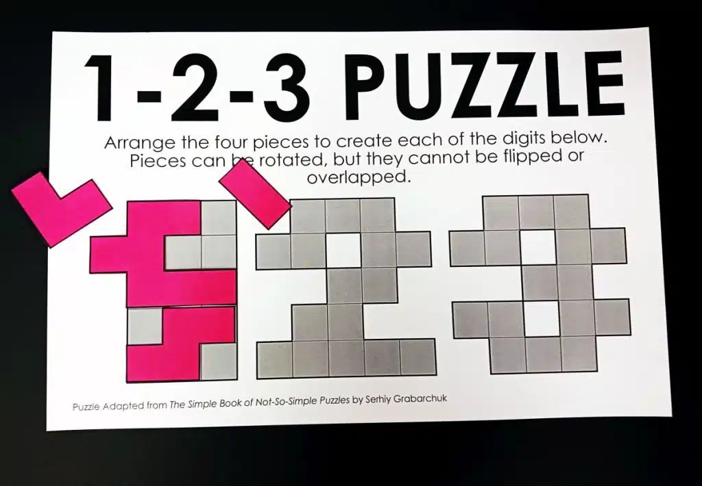 1-2-3 puzzle