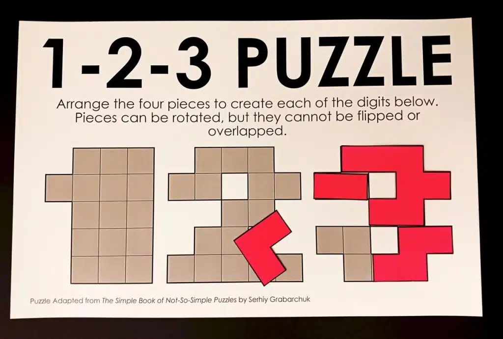 1-2-3 puzzle